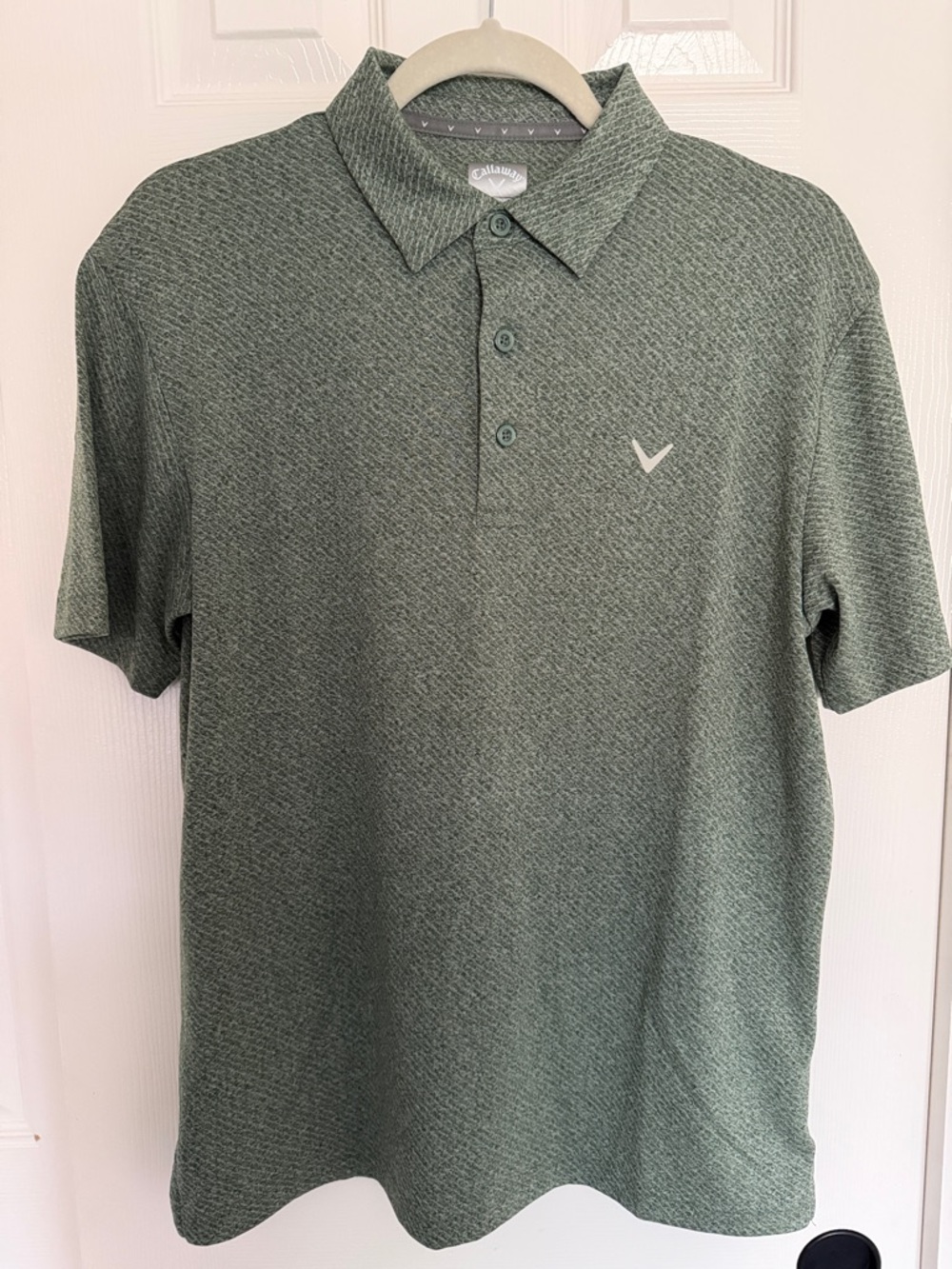 Callaway Men's Heathered Sage Green Polo